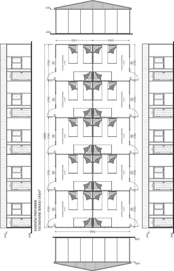 Yatakhane Dormitory 124 m 2