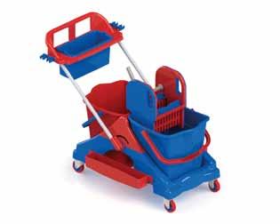 Industrial cleaning trolley 25 +25 Lt.