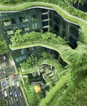 000 m 2 Green Architecture için en güzel örnek sıklıkla Bahçe Otel olarak adlandırılan, ödüllü