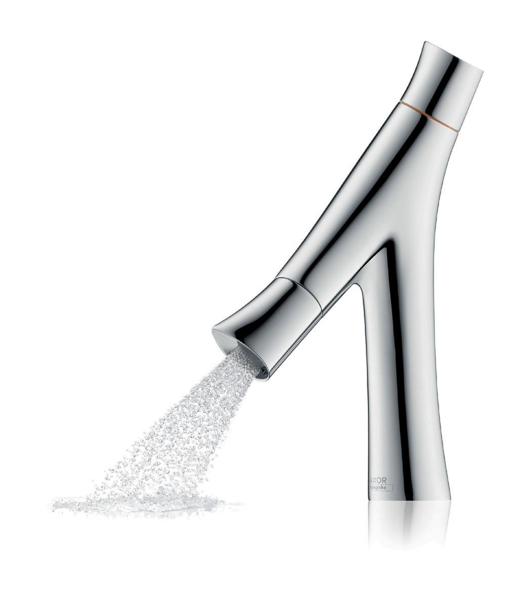 60 61 İnovatif armatür duş akışı daha az su kullanılırken suyun