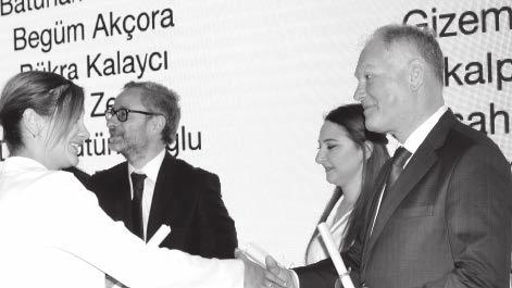 Sertifika Töreni, Hazine Müsteşarlığında görev yapmakta olan 2013-2014 akademik yılı bursiyeri Elif Gözde Doyuran ın konuşması ile başladı.