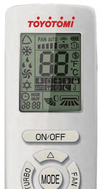 İzuru, WI-FI yoluyla klimanızı yönetebilmenizi ve klimanızın tüm özelliklerini evde yokken bile uzaktan kontrol edebilmenizi sağlar. I Feel Buradayım Toyotomi yle havan yanında.