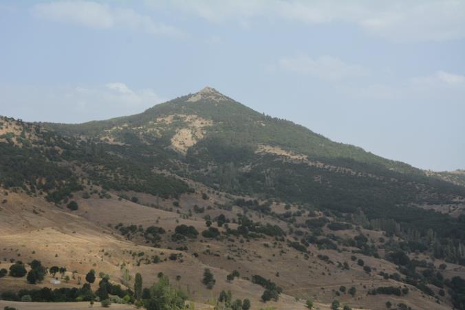 25 Giresun İlinin Dağlık Kesiminin Prehistoryası 2021 Resim 16. Hönker Kalesi Hönker Kalesi Giresun-Gümüşhane il sınırı üzerinde 20 yer almaktadır.
