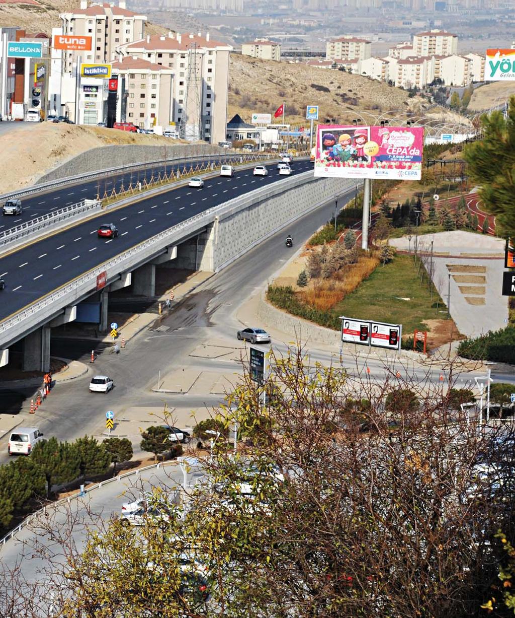 Haber 5 alt üst geçit Tansel Semerci Ankara Büyükşehir Belediye Başkanı Melih Gökçek, Başkent i modern cadde ve bulvarlarla donatarak örnek bir kent haline