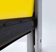 Esnek hızlı kapılar Özel uygulama bölgeleri için iç kapılar Kapı tipi V 4015 Iso L Soğutma ve taze