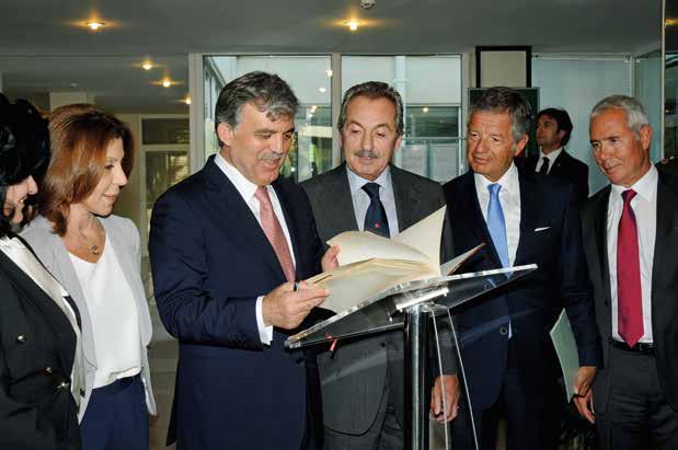 Sayın Cumhurbaşkanımız Abdullah Gül, 6 Eylül 2013 tarihinde Aksa ve DowAksa tesislerini ziyaret etmiştir.