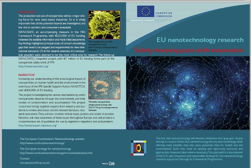 Nanoteknolojiler de İnovasyon ve Güvenilirlik Nanoteknolojilerin