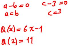 P(x) polinomunun terimlerinden biri x 3 tür. 6.