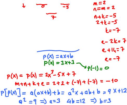 P(x) polinomu sıfır polinomu olduğuna göre, Q() kaçtır? 1 4.