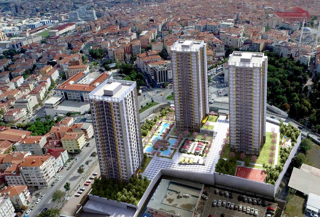 * Yukarıdaki görseller tanıtım amaçlı olup, Pearl İnşaat