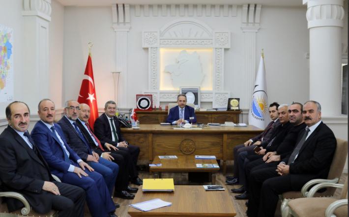 Ulaşım Van Büyükşehir Belediye Genel Sekreteri Mustafa Yalçın başkanlığında