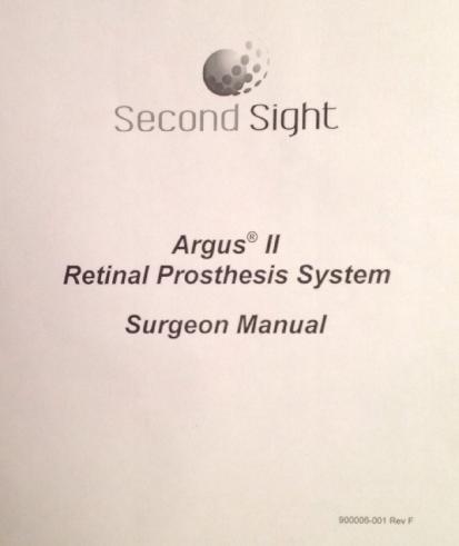 Scleral incision issues.