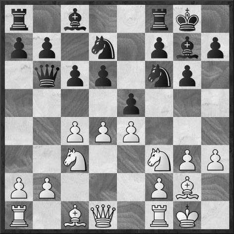9... b6 hamlesi, zamanında Kasparov un da tercih etmiş olduğu bir fikirdir. Siyahların amaçları arasında, b2-karesindeki piyona baskı uygulayarak siyah-renkli filin gelişimini aksatmak yer alır.