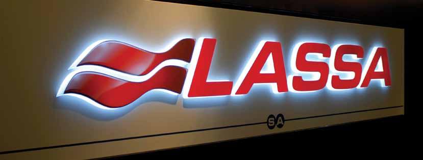 hatlara sahip yeni Lassa logosu, 22 Nisan 2008 de Değişim Yolda sloganıyla tüm Türkiye ye tanıtılmıştır.