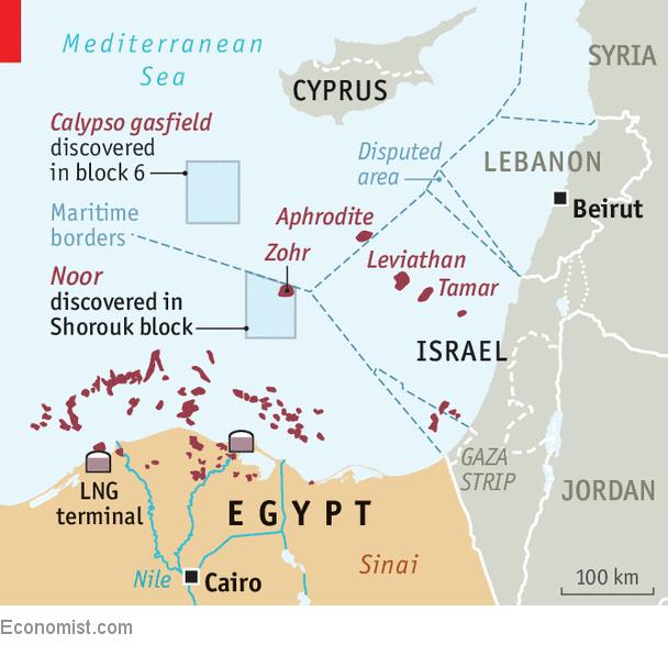 Mısır Hükümeti Noor gaz sahası büyüklüğünü şimdilik önemsiz boyutta lanse etmektedir.