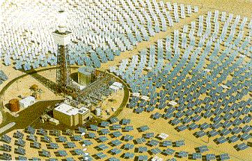 Solar I Merkezi Alıcı Güneş Isıl Elektrik Santralı (Đspanya) YOĞUNLAŞTIRICILI GÜNEŞ ENERJĐSĐ SANTRALLARI hakkında daha geniş bilgi GÜNEŞ IŞINIMI Güneş enerjisi, güneşin çekirdeğinde yer alan füzyon