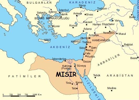 MISIRDA KURULAN TÜRK-İSLAM DEVLETLERİ TOLUNOĞULLARI (868-905) İHŞİDLER (AKŞİTLER) (935-969) EYYUBİLER (1174-1250) MEMLÜKLER (KÖLEMENLER)
