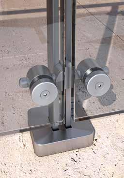 SQUARE LX16 Glass Model Railing Camlı Model The Profiles and Accessories Shown in the System /