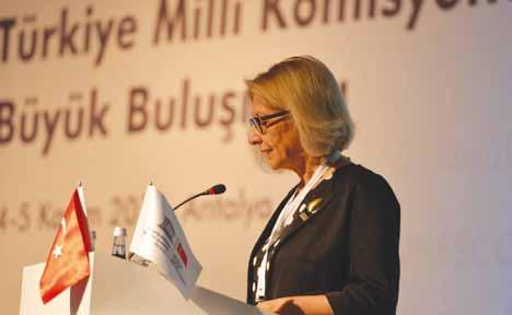 Türkiye nin UNESCO Barış Sanatçısı Kudsi ERGÜNER in müzik dinletisinin ardından UTMK Başkanı Prof. Dr. M.