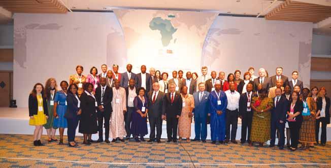 Afrika-Türkiye Deneyim Paylaşımı Yuvarlak Masa Toplantısı: Doğal, Kültürel ve Somut Olmayan Kültürel Miras 37 Afrika ülkesinin Millî Komisyon Genel Sekreterlerinin katılımlarıyla 21-22 Nisan 2017
