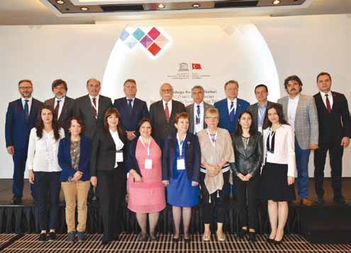 Bölgesel ve Uluslararası İşbirliği Güneydoğu Avrupa Devletleri Temsilcileriyle Makedonya, Romanya, Sırbistan, Slovenya ve Ukrayna UNESCO Millî Komisyonları Genel Sekreterleri ve temsilcileri katılım