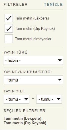 ve madde numarası yazarak ilişkili dokümanlara ulaşabilirsiniz.