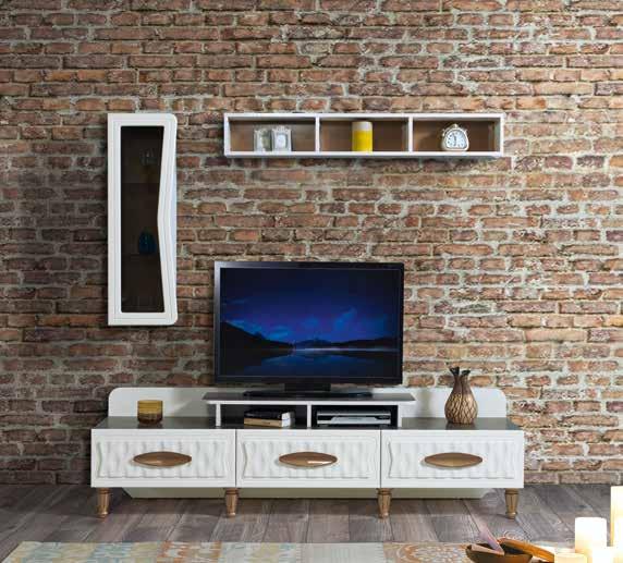 801 AHSEN Duvar Ünitesi / Wall Unit Renk -