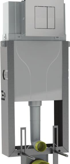 SANICA Simflex Simflex Çift Basmalı Dual Flash Cistern 3-6 lt Sessiz Dolum Silent Filling Kolay Montaj Easy Installation Bar Aralığı