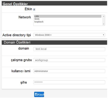 Hotspot Özellikleri Ldap Active Diroctory Entegresyonlu Hotspot Kurumlarında Microsoft Active Directory kullanan firmalarda,