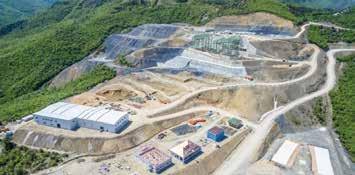 Bunun yanı sıra atık depolama tesisi inşaatı ve ocak sahasında üst örtü kazı faaliyetleri de planlandığı üzere devam etmektedir.
