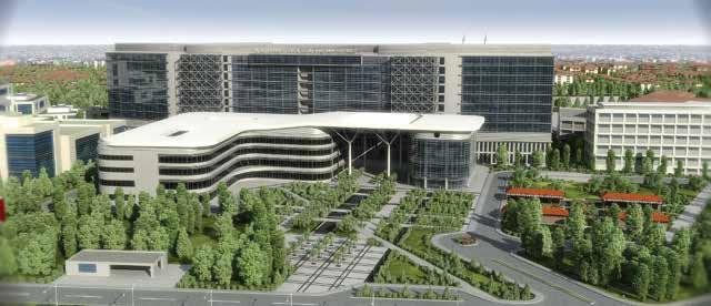 ENDÜSTRİ VE BELGELENDİRME SEKTÖRÜ DR. LÜTFİ KIRDAR KARTAL EĞİTİM VE ARAŞTIRMA HASTANESİ PROJESİ İstanbul Kartal da yaklaşık 55.000 m2 kullanım alanı ve 300.000 m2 kapalı alana inşa edilecek olan Dr.