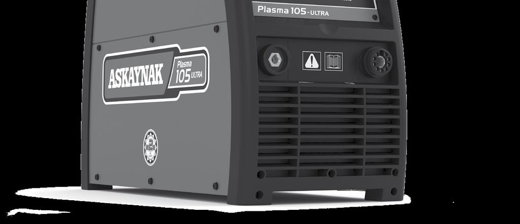 Askaynak Plasma 105-Ultra 32 Kesme Kalınlığı Yüksek Kalitede Kesim Yapma Olanağı %40 lık çalışma çevriminde sunduğu 100 A kesme akımı sayesinde özellikle 32 mm kalınlığa kadar olan ve karbon