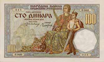 0,5:1 692 Yugoslavya, 500 Dinar,