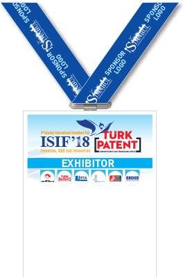 YAKA İPİ & YAKA KARTI SPONSORLUĞU Yaka ipi ve yaka kartında sponsor logosuna ISIF 18 logosu ile birlikte yer verilecektir.