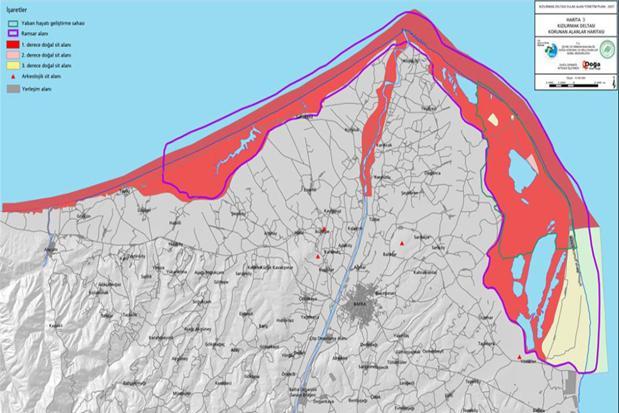 Kızılırmak Deltası nın koruma ve kullanma dengesi dikkate alınarak; doğal yapısının, ekolojik özelliklerinin ve biyolojik çeşitliliğin korunması ve geliştirilmesi için gerekli tedbirlerin alınması,