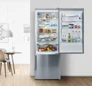 Flexible VitaFresh plus 0 C Geniş İç Hacim Yeni Kameralı Home Connect buzdolabı, 559 litrelik geniş iç hacmiyle büyük aileler ve büyük alışverişler için idealdir.
