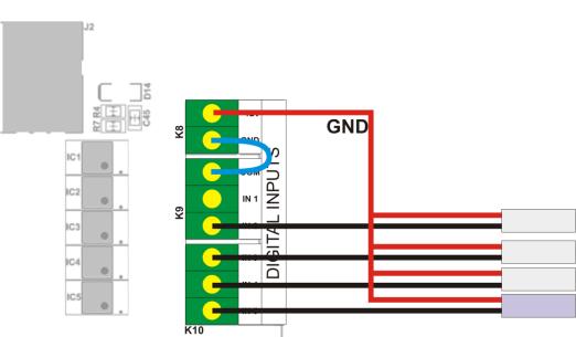 Tank2 Seviye Düşük Kanal 2 için kimyasal seviye kontrolü. Tankta sıvı bittiğinde alarm durumu oluşur.