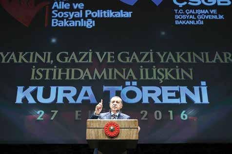 Emanetiniz Emanetimizdir ŞEHİT YAKINLARIMIZIN İSTİHDAM HAKKINI 2 YE ÇIKARDIK 1995 yılında çıkarılan Terörle Mücadele Kanunu kapsamında şehit yakınlarımız ve gazilerimize bir istihdam hakkı