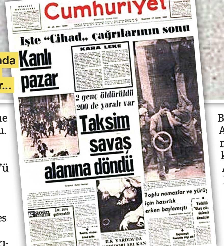 saldırı güçlükle önlenmişti. 24 Temmuz 1968 tarihli Cumhuriyet Gazetesi bu olayı büyük puntolarla Konya'da Gericiler Ayaklandı manşetiyle vermişti.