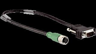 konnektör, M12, 8 pin, düz Kablo: PUR, halojensiz, lendajlı, 20 m DOL-1208-G20MC1 6032869 Kafa : Dişi konnektör,