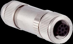 düz Kafa : Erkek konnektör, D-Sub, 9 pin, düz Kablo: SSI, PUR, halojensiz, lendajlı, 0,5 m DSL-2D08-G0M5C2 2048439