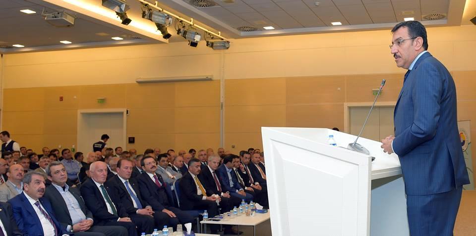 Türkiye Odalar ve Borsalar Birliği kurul ve komisyonların kapanış toplantısına Gümrük ve Ticaret Bakanı