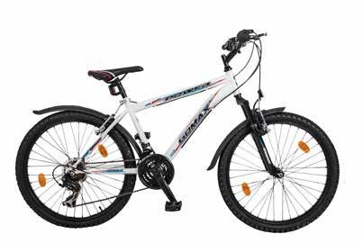 DAĞ BİSİKLETLERİ 24" MTB Hİ-TEN KADRO SHİMANO SLRS35/RD-TX35 24"1X95 DIŞ LASTİK RENK : MAT SİYAH / MAT ANTRAZİT 24" ACTİON 24" MTB Hİ-TEN KADRO SHİMANO STEF41/RD-TX35 24X1.