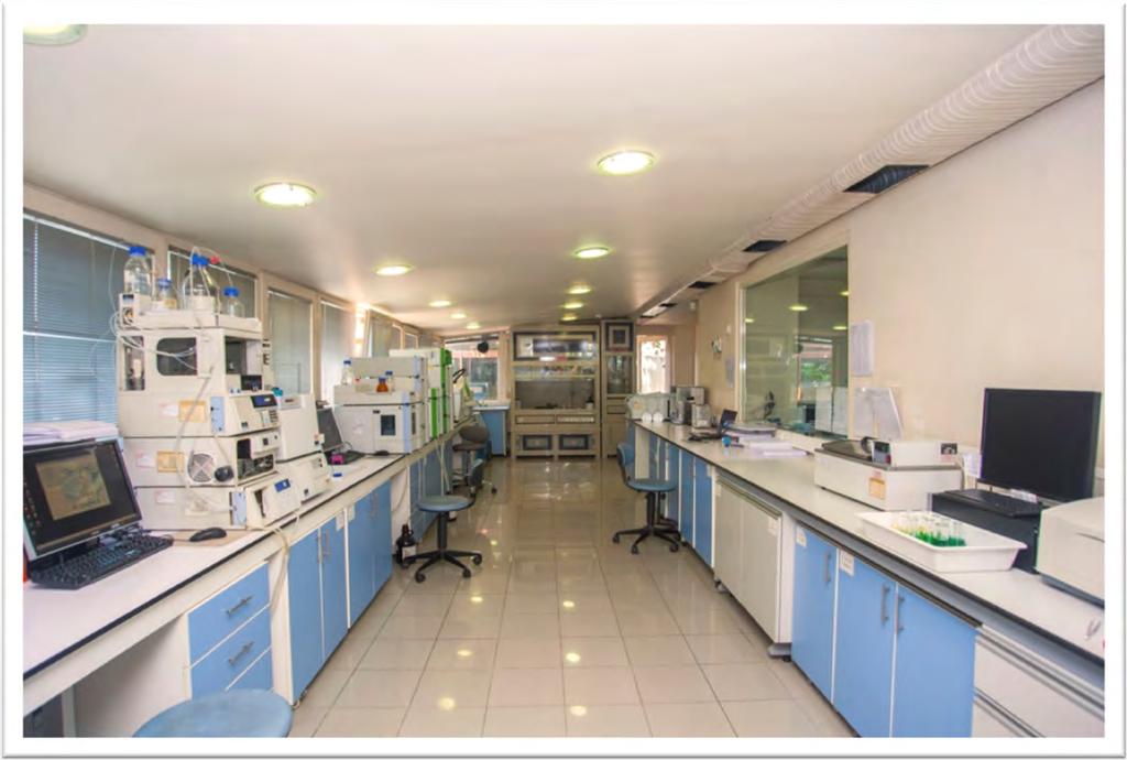 Enstrumental Analiz Laboratuvarı Enstrumental Analiz Laboratuvarı içerisinde, Mineral Mikotoksin Ambalaj Katkı Kalıntı Dioksin Pestisit bölümleri yer almaktadır.