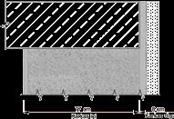 Duvar Tipi Ağırlık (kg/m 2 ) Isı Geçirgenlik değeri * U (W/m 2 K) Bimsblok duvar Kalınlık: 77 cm İç: 2 cm alçı sıva Dış: 3 cm çimento esaslı sıva 630 0,36 0,25 (*) Kullanılan mineral yünün ( ) değeri