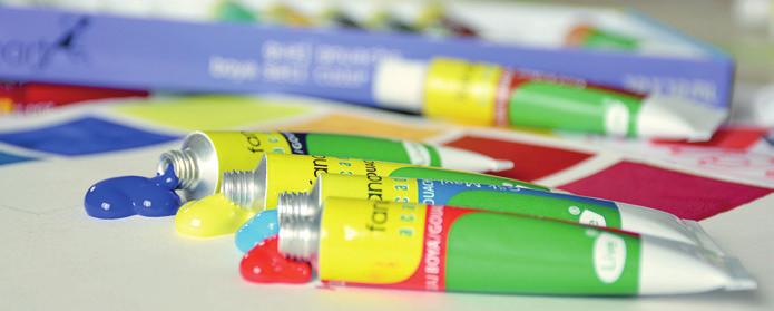 FANART ACADEMY GUAJ BOYA SETİ Fanart Academy Guaj Boya Seti ndeki boyalar pahalı pigmentlerin yerine eş değerdeki diğer pigmentler kullanılarak üretilmiştir.