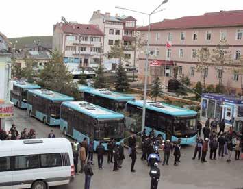 Karsan; Mart 2015 te Şanlıurfa Büyükşehir Belediyesi ne iki adet 18 metre körüklü otobüs teslimatı gerçekleştirdi.