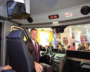 marka otobüslerinin yanı sıra, Karsan markalı araçları JEST, ATAK ve STAR ı sergiledi.