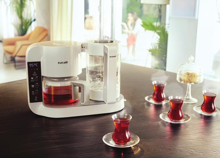 K 3284 Gurme Çay Makinesi Filter Sense teknolojisi sayesinde çayın tazeliğini iki kata kadar daha uzun süre koruma imkanı.