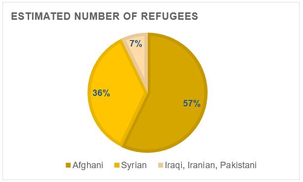 2-) GENEL TANITIM Trabzon şehrinde yaşayan Suriyei ve Suriyeli olmayan mülteci sayısı ortalama 8500 dür.